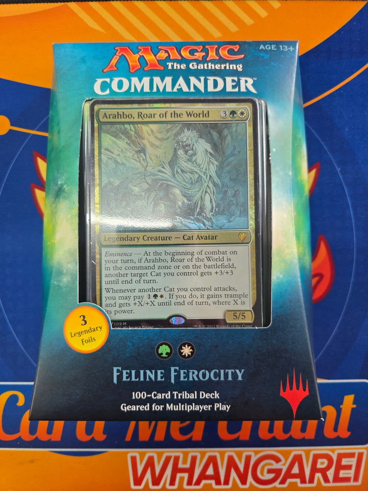 MTG Commander Deck 2017 - Feline Ferocity