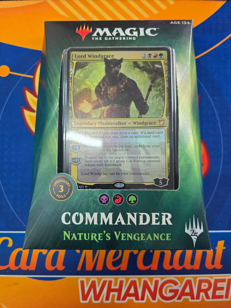 MTG Commander Deck 2018 - Nature's Vengeance