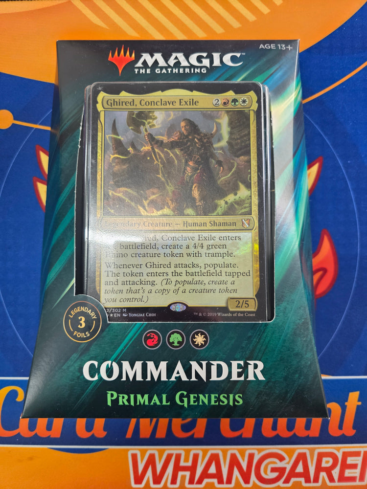 MTG Commander Deck 2019 - Primal Genesis