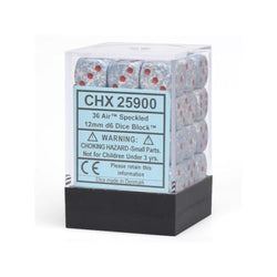 Chessex D6 Dice Set - 12mm (36 Dice)