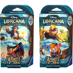 Disney Lorcana TCG Azurite Sea Starter Decks