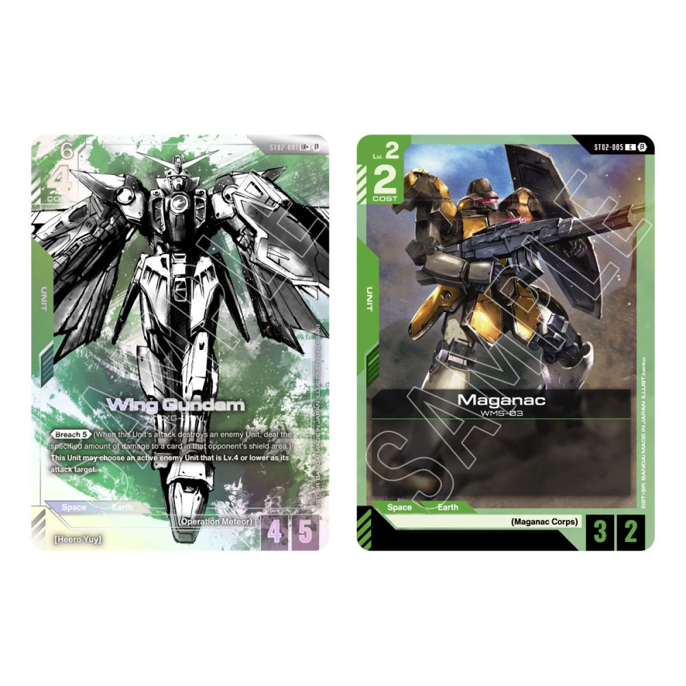 *PRE-ORDER* Gundam TCG Gundam Assemble Starter Set Display - Wings of Advance [ST02A]