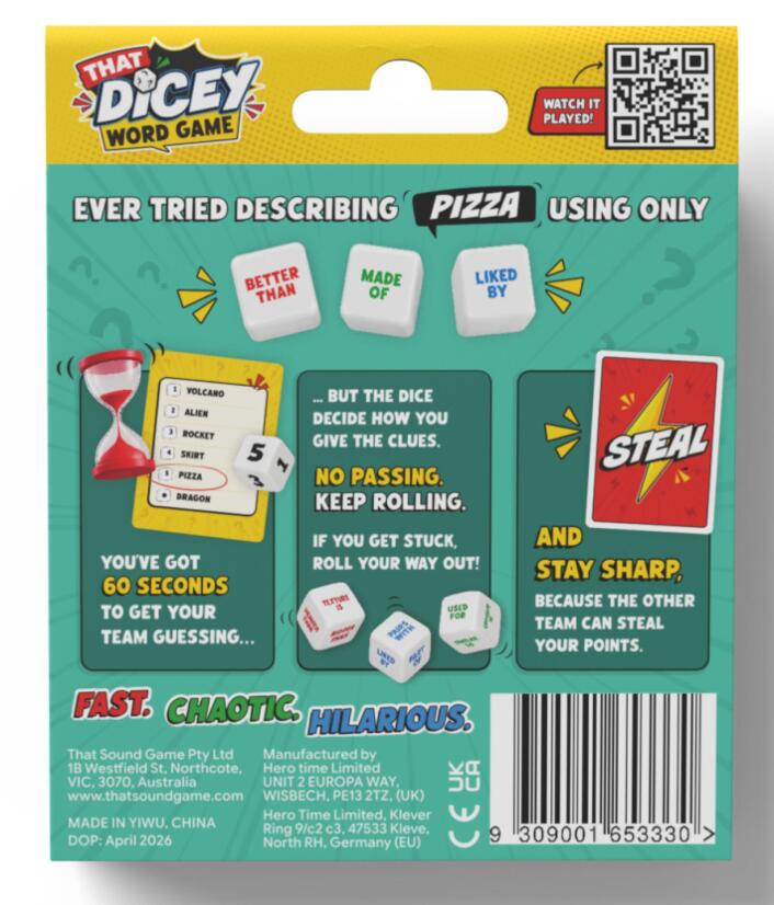 That Dicey Word Game
