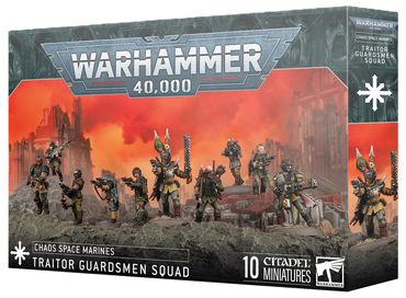 Chaos Space Marines Traitor Guardsmen Squad - Warhammer 40,000