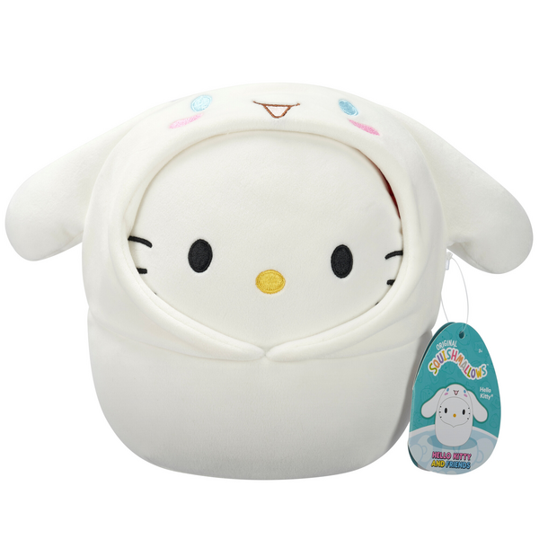 Squishmallows 8" Sanrio - Hello Kitty in Hoodie