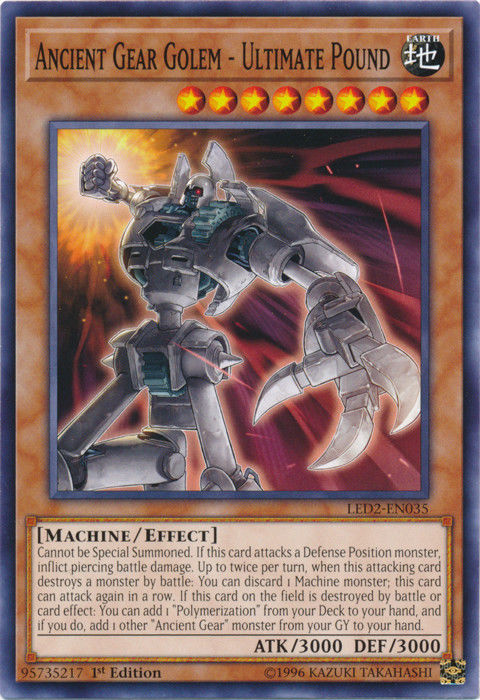 ancient gear support Ancient Gear Golem