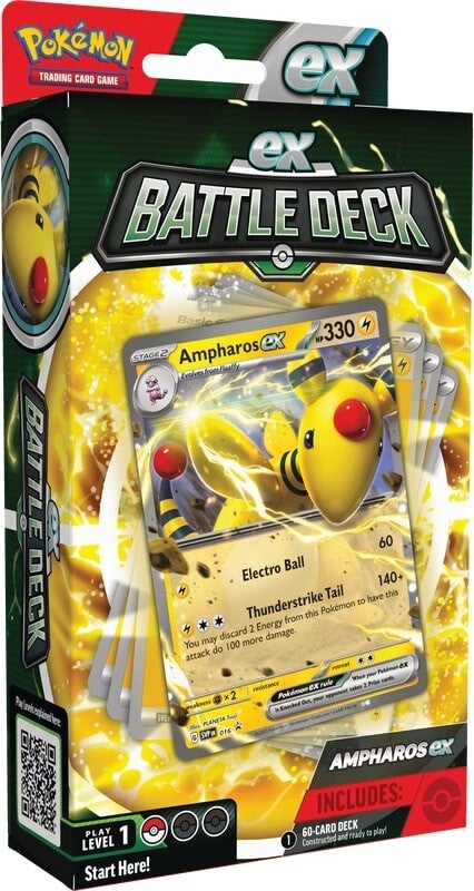 PKM EX Battle Decks Series 1 - Ampharos + Lucario