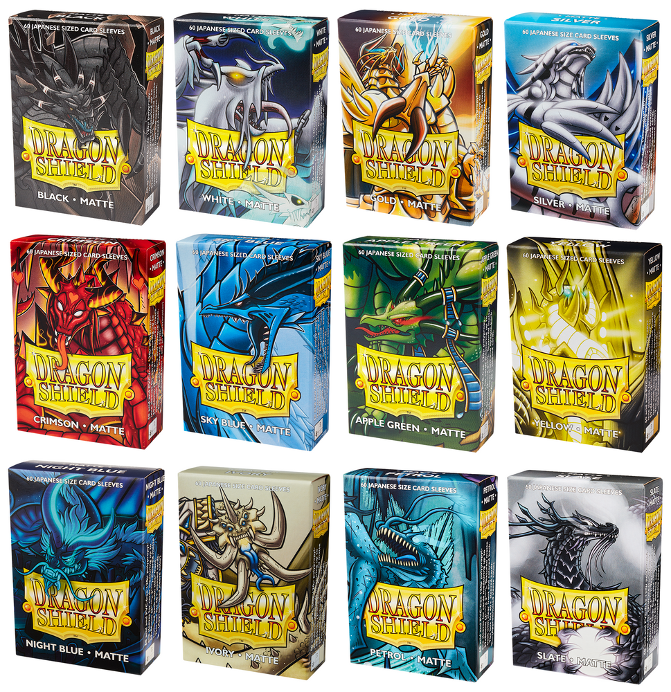 Dragon Shield Sleeves Matte (japanese/ygo size)